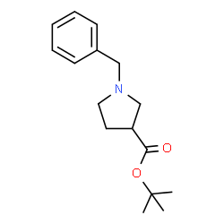 ChemSpider 2D Image | 2-Methyl-2-propanyl 1-benzyl-3-pyrrolidinecarboxylate | C16H23NO2