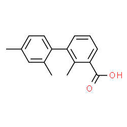 ChemSpider 2D Image | 2,2',4'-Trimethyl-3-biphenylcarboxylic acid | C16H16O2