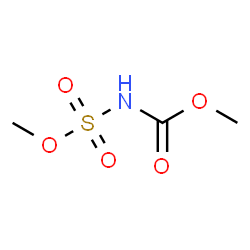 ChemSpider 2D Image | Methyl (methoxysulfonyl)carbamate | C3H7NO5S
