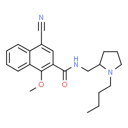 ChemSpider 2D Image | Nafadotride | C22H27N3O2