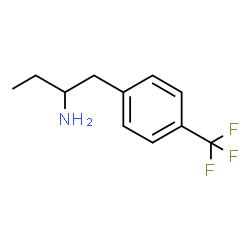 ChemSpider 2D Image | 1-[4-(Trifluoromethyl)phenyl]-2-butanamine | C11H14F3N