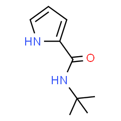 ChemSpider 2D Image | N-(tert-Butyl)-1H-pyrrole-2-carboxamide | C9H14N2O