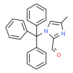 ChemSpider 2D Image | 4-Methyl-1-trityl-1H-imidazole-2-carbaldehyde | C24H20N2O