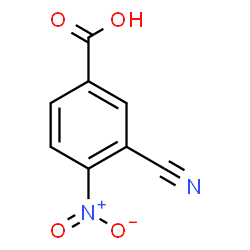 ChemSpider 2D Image | 3-Cyano-4-nitrobenzoic acid | C8H4N2O4