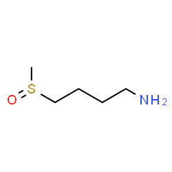 ChemSpider 2D Image | 4-(Methylsulfinyl)-1-butanamine | C5H13NOS