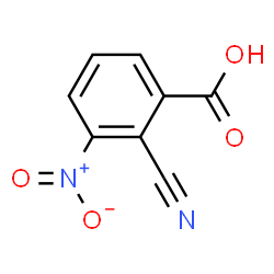 ChemSpider 2D Image | 2-Cyano-3-nitrobenzoic acid | C8H4N2O4