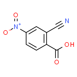 ChemSpider 2D Image | 2-Cyano-4-nitrobenzoic acid | C8H4N2O4