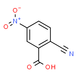 ChemSpider 2D Image | 2-Cyano-5-nitrobenzoic acid | C8H4N2O4