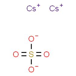 ChemSpider 2D Image | Dicaesium sulfate | Cs2O4S