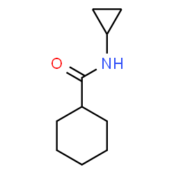 ChemSpider 2D Image | N-Cyclopropylcyclohexanecarboxamide | C10H17NO