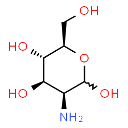 ChemSpider 2D Image | 2-Amino-2-deoxy-D-mannopyranose | C6H13NO5
