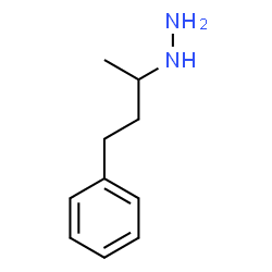 ChemSpider 2D Image | 1-Phenyl-3-hydrazinobutane | C10H16N2