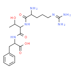ChemSpider 2D Image | Arg-thr-phe | C19H30N6O5