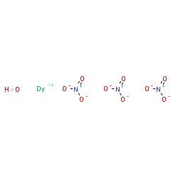 ChemSpider 2D Image | Dysprosium nitrate hydrate (1:3:1) | H2DyN3O10