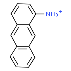 ChemSpider 2D Image | 1-Anthracenaminium | C14H12N