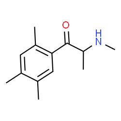 ChemSpider 2D Image | 2-(Methylamino)-1-(2,4,5-trimethylphenyl)-1-propanone | C13H19NO