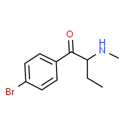 ChemSpider 2D Image | 1-(4-Bromophenyl)-2-(methylamino)-1-butanone | C11H14BrNO