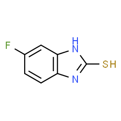 ChemSpider 2D Image | 5-Fluoro-1,3-dihydro-2H-benzimidazol-2-thione | C7H5FN2S