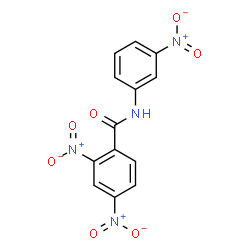 ChemSpider 2D Image | 2,4-Dinitro-N-(3-nitrophenyl)benzamide | C13H8N4O7