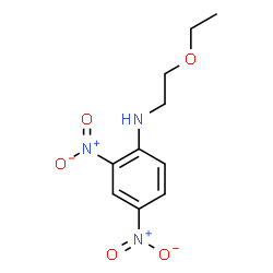 ChemSpider 2D Image | N-(2-Ethoxyethyl)-2,4-dinitroaniline | C10H13N3O5