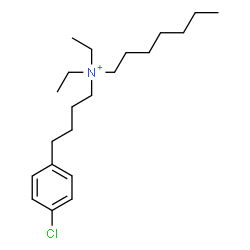 ChemSpider 2D Image | clofilium | C21H37ClN