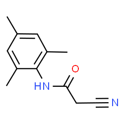 ChemSpider 2D Image | 2-Cyano-N-mesitylacetamide | C12H14N2O