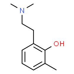 ChemSpider 2D Image | 2-[2-(Dimethylamino)ethyl]-6-methylphenol | C11H17NO