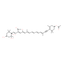 ChemSpider 2D Image | hydratopyrrholxanthinol 3'-ester | C39H50O7