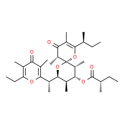 ChemSpider 2D Image | auripyrone B | C33H50O7