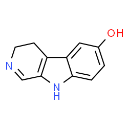 ChemSpider 2D Image | 4,9-Dihydro-3H-beta-carbolin-6-ol | C11H10N2O