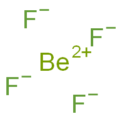 ChemSpider 2D Image | beryllium tetrafluoride | BeF4