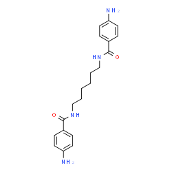 ChemSpider 2D Image | N,N'-1,6-Hexanediylbis(4-aminobenzamide) | C20H26N4O2
