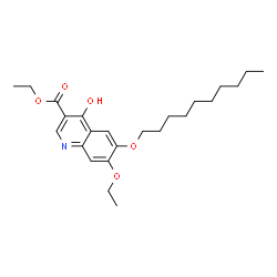 ChemSpider 2D Image | Decoquinate | C24H35NO5