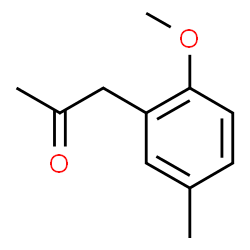 ChemSpider 2D Image | 1-(2-Methoxy-5-methylphenyl)-2-propanone | C11H14O2