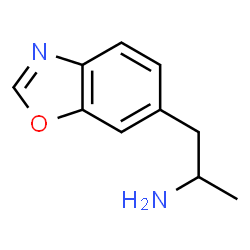 ChemSpider 2D Image | 1-(1,3-Benzoxazol-6-yl)-2-propanamine | C10H12N2O