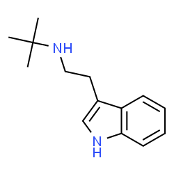 ChemSpider 2D Image | N-[2-(1H-Indol-3-yl)ethyl]-2-methyl-2-propanamine | C14H20N2