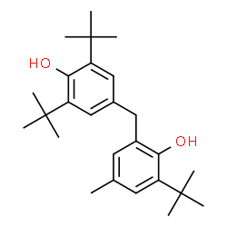 ChemSpider 2D Image | 2-[4-Hydroxy-3,5-bis(2-methyl-2-propanyl)benzyl]-4-methyl-6-(2-methyl-2-propanyl)phenol | C26H38O2