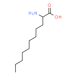 ChemSpider 2D Image | 2-Aminoundecanoic acid | C11H23NO2