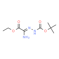ChemSpider 2D Image | 2-Methyl-2-propanyl 2-(2-ethoxy-2-oxoethanimidoyl)hydrazinecarboxylate | C9H17N3O4