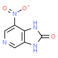 ChemSpider 2D Image | 7-Nitro-1H-imidazo[4,5-c]pyridin-2(3H)-one | C6H4N4O3