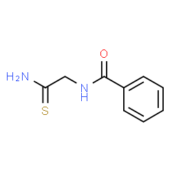 ChemSpider 2D Image | N-(2-Amino-2-thioxoethyl)benzamide | C9H10N2OS