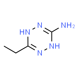 ChemSpider 2D Image | 6-Ethyl-1,2-dihydro-1,2,4,5-tetrazin-3-amine | C4H9N5