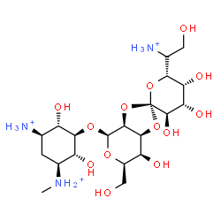 ChemSpider 2D Image | hygromycin B(3+) | C20H40N3O13