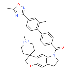 ChemSpider 2D Image | SB 224289(1+) | C32H33N4O3