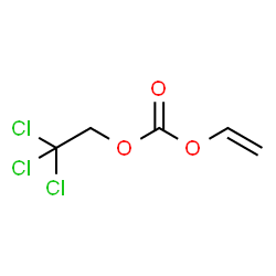 ChemSpider 2D Image | 2,2,2-Trichloroethyl vinyl carbonate | C5H5Cl3O3