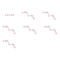 ChemSpider 2D Image | Dioxodibismoxane - dioxotitanium (6:1) | Bi12O20Ti