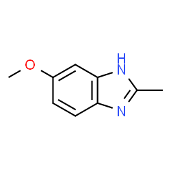 ChemSpider 2D Image | 5-Methoxy-2-methyl-1H-benzimidazole | C9H10N2O