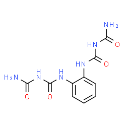 ChemSpider 2D Image | N,N''-1,2-Phenylenebis(dicarbonimidic diamide) | C10H12N6O4