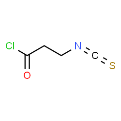 ChemSpider 2D Image | N-(Thioxomethylene)-beta-alanyl chloride | C4H4ClNOS