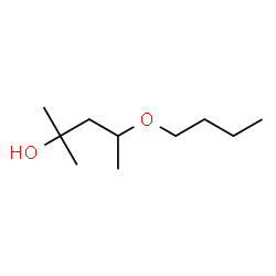 ChemSpider 2D Image | 4-Butoxy-2-methyl-2-pentanol | C10H22O2